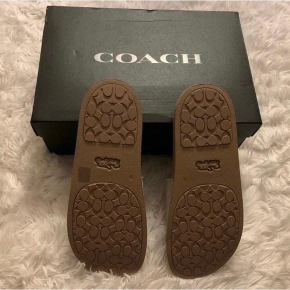 Coach Udele Slides Sandals Shoes - Picture 3 of 7